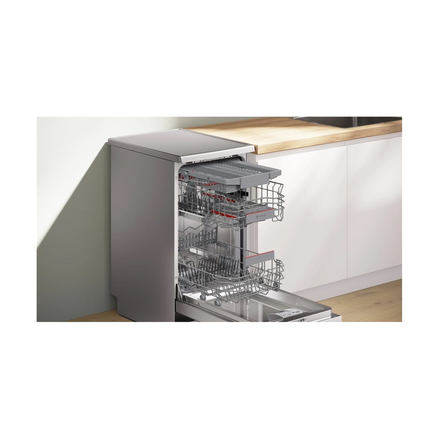 Bosch Dishwasher | SPS4HMI13E | Free standing | Width 45 cm | Number of place settings 10 | Number of programs 6 | Energy effici