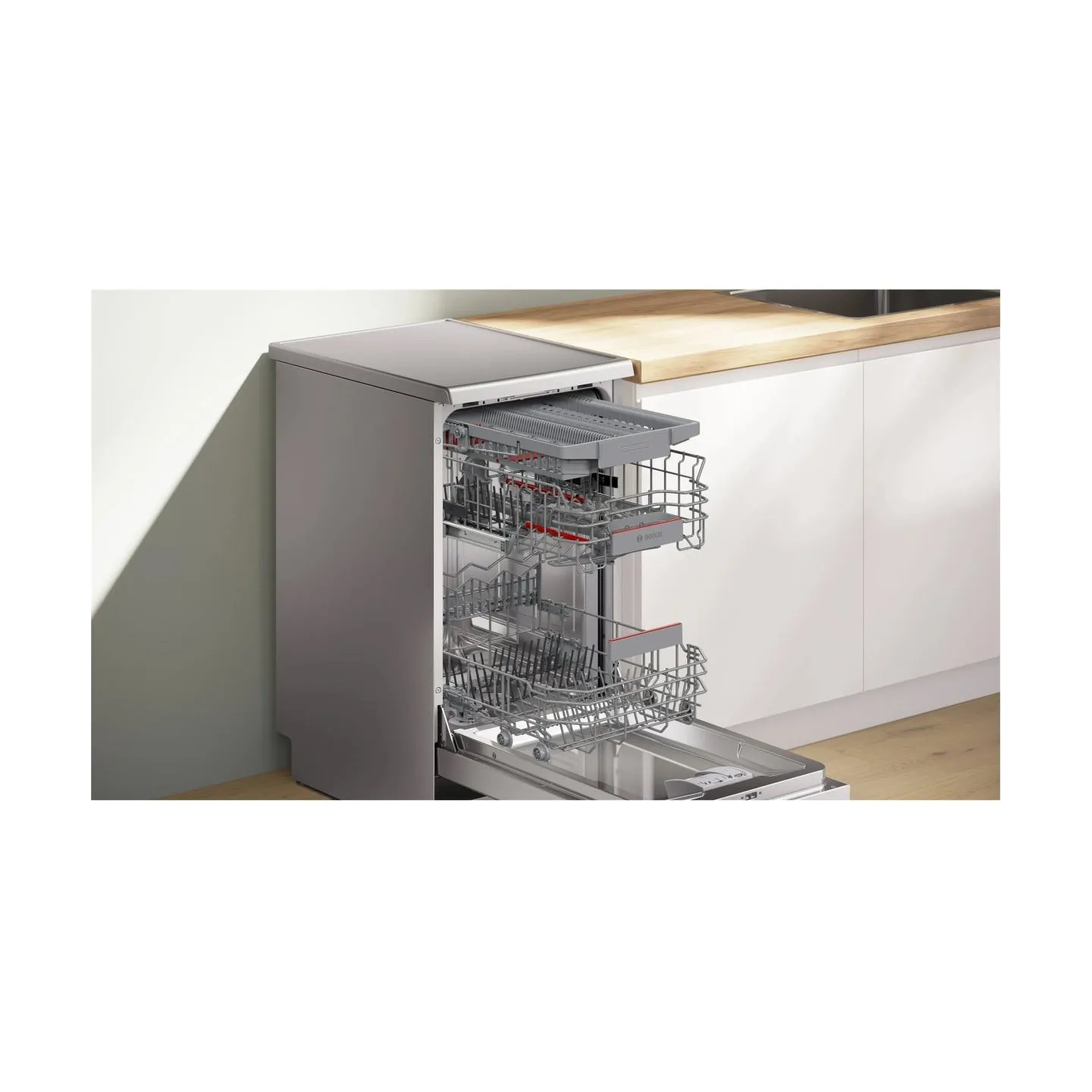 Bosch Dishwasher | SPS4HMI13E | Free standing | Width 45 cm | Number of place settings 10 | Number of programs 6 | Energy effici