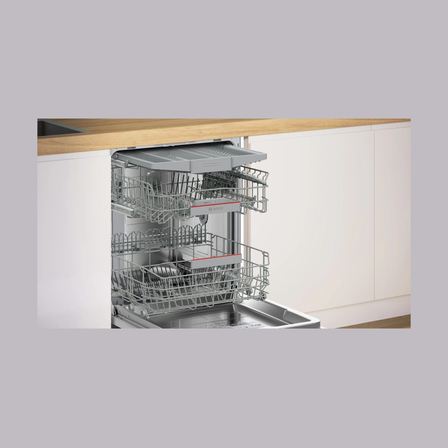 Bosch Dishwasher | SMV6ZCX27E | Built-in | Width 60 cm | Number of place settings 14 | Number of programs 6 | Energy efficiency 