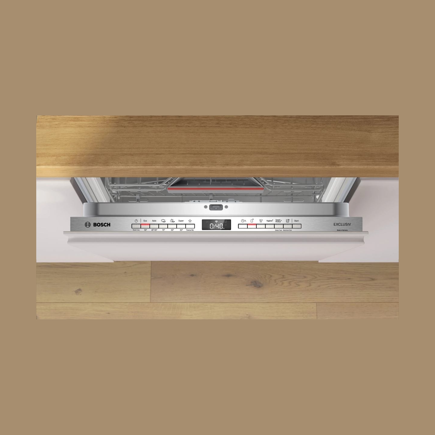 Bosch Dishwasher | SMV6ZCX27E | Built-in | Width 60 cm | Number of place settings 14 | Number of programs 6 | Energy efficiency 