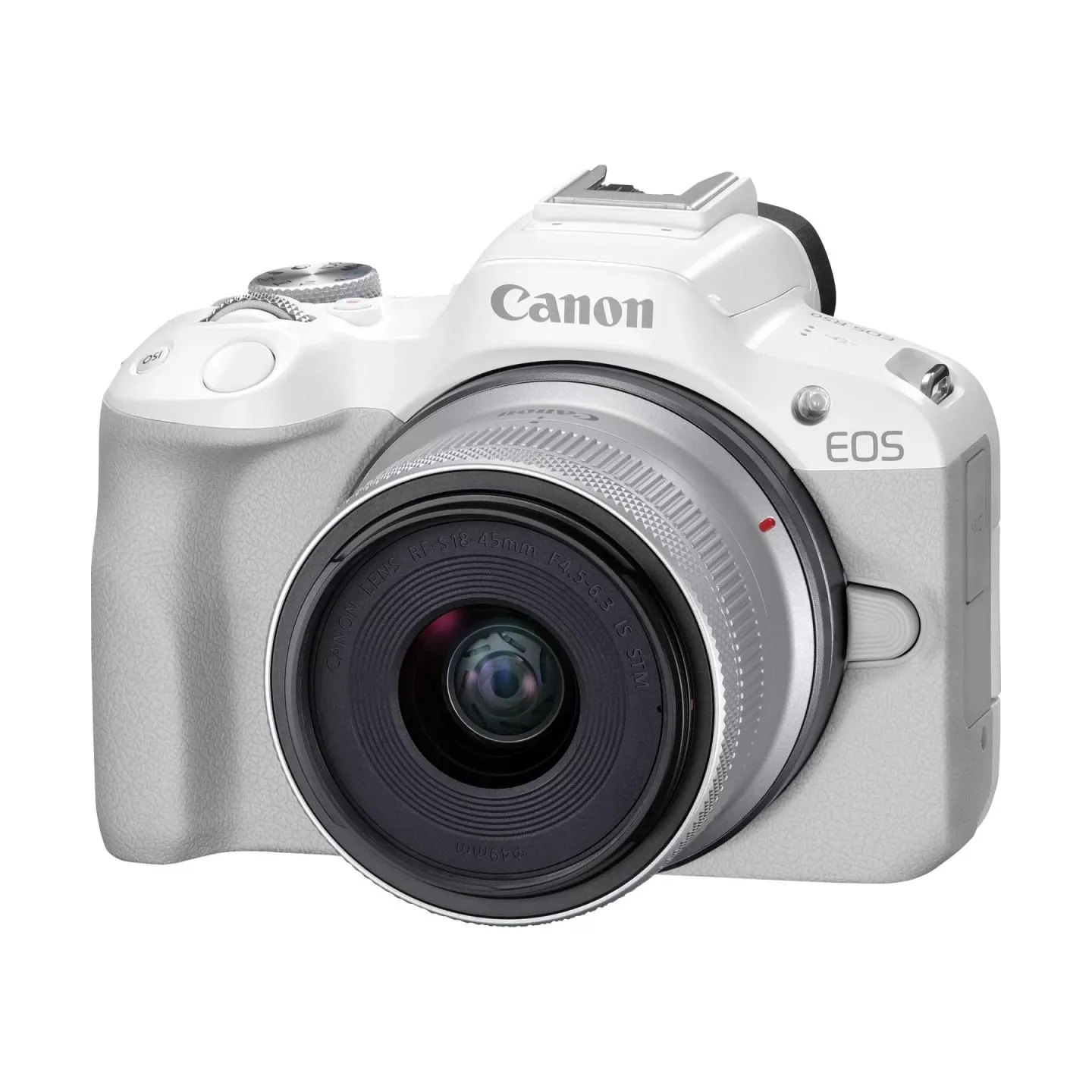 Canon | EOS R50 WH + RF-S 18-45mm F4.5-6.3 IS STM (SIP) | Megapixel 24.2 MP | Image stabilizer | ISO sensitivity (max) 32000 | D
