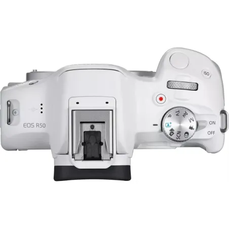 Canon | EOS R50 WH + RF-S 18-45mm F4.5-6.3 IS STM (SIP) | Megapixel 24.2 MP | Image stabilizer | ISO sensitivity (max) 32000 | D