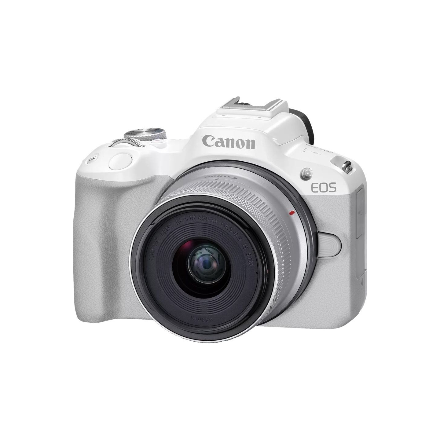 Canon | EOS R50 WH + RF-S 18-45mm F4.5-6.3 IS STM (SIP) | Megapixel 24.2 MP | Image stabilizer | ISO sensitivity (max) 32000 | D