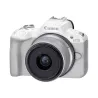 Canon | EOS R50 WH + RF-S 18-45mm F4.5-6.3 IS STM (SIP) | Megapixel 24.2 MP | Image stabilizer | ISO sensitivity (max) 32000 | D