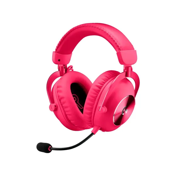Logitech G PRO X2 LIGHTSPEED Wireless Gaming Headset - Blue Mic - MAGENTA