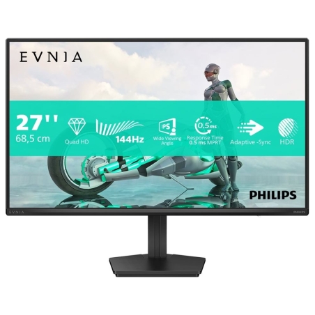 Philips | 27M2N3500NF/00 | 27 " | IPS | QHD | 16:9 | 144 Hz | 0.5 ms | 2560 x 1440 pixels | 300 cd/m² | HDMI ports quantity 1 | 