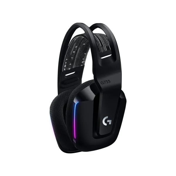 Logitech G733 LIGHTSPEED Wireless RGB Gaming Headset - BLACK