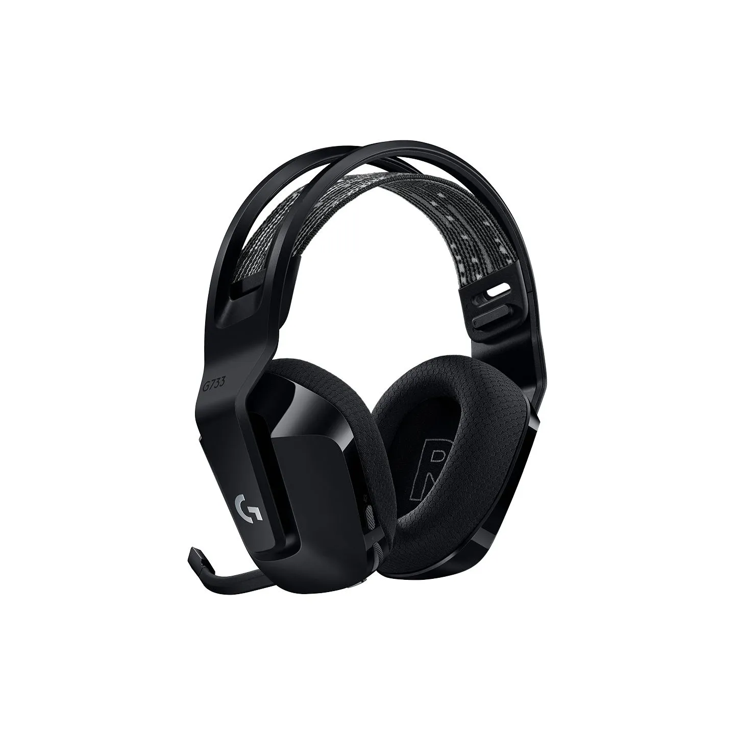 Logitech G733 LIGHTSPEED Wireless RGB Gaming Headset - BLACK