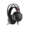 Canyon INTERCEPTOR GH-8A, Gaming headset 3.5mm jack plus USB connector for LED backlight, adjustable microphone and volume contr
