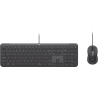 Logitech Signature Slim MK620 Wired Combo for Business - GRAPHITE - US INT'L - USB - N/A - INTNL-973 - USB-C