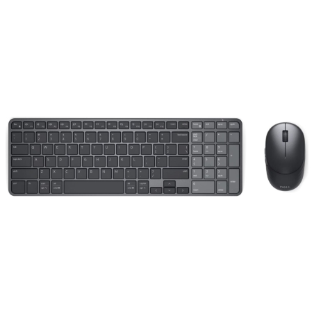 Dell Pro 7 Rechargeable Compact Keyboard and Mouse - KM746 | Keyboard and Mouse Set | Wireless | Bluetooth | US International | 