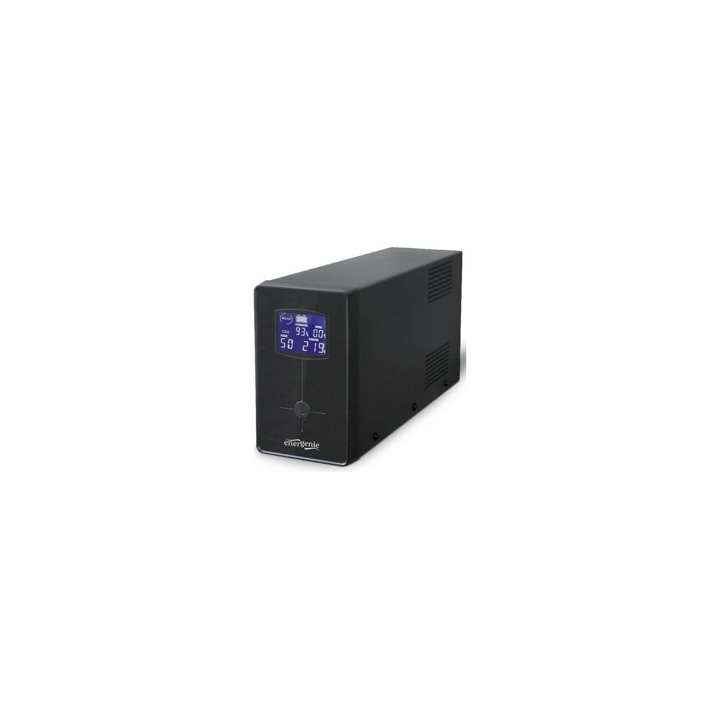 Energenie | UPS with USB and LCD display, Black | 850 VA | 220 V
