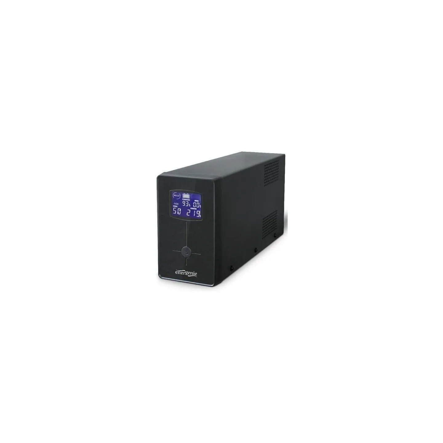 Energenie | UPS with USB and LCD display, Black | 850 VA | 220 V