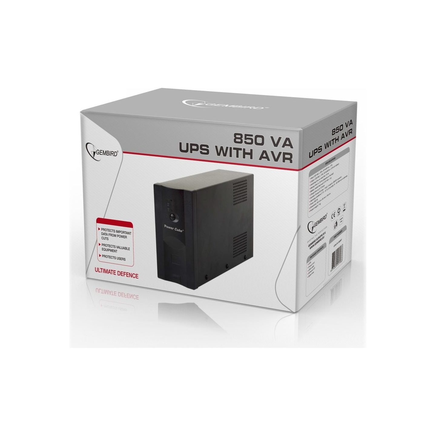 Energenie | UPS UPS-PC-850AP | 800 VA | 220 V | 220 V