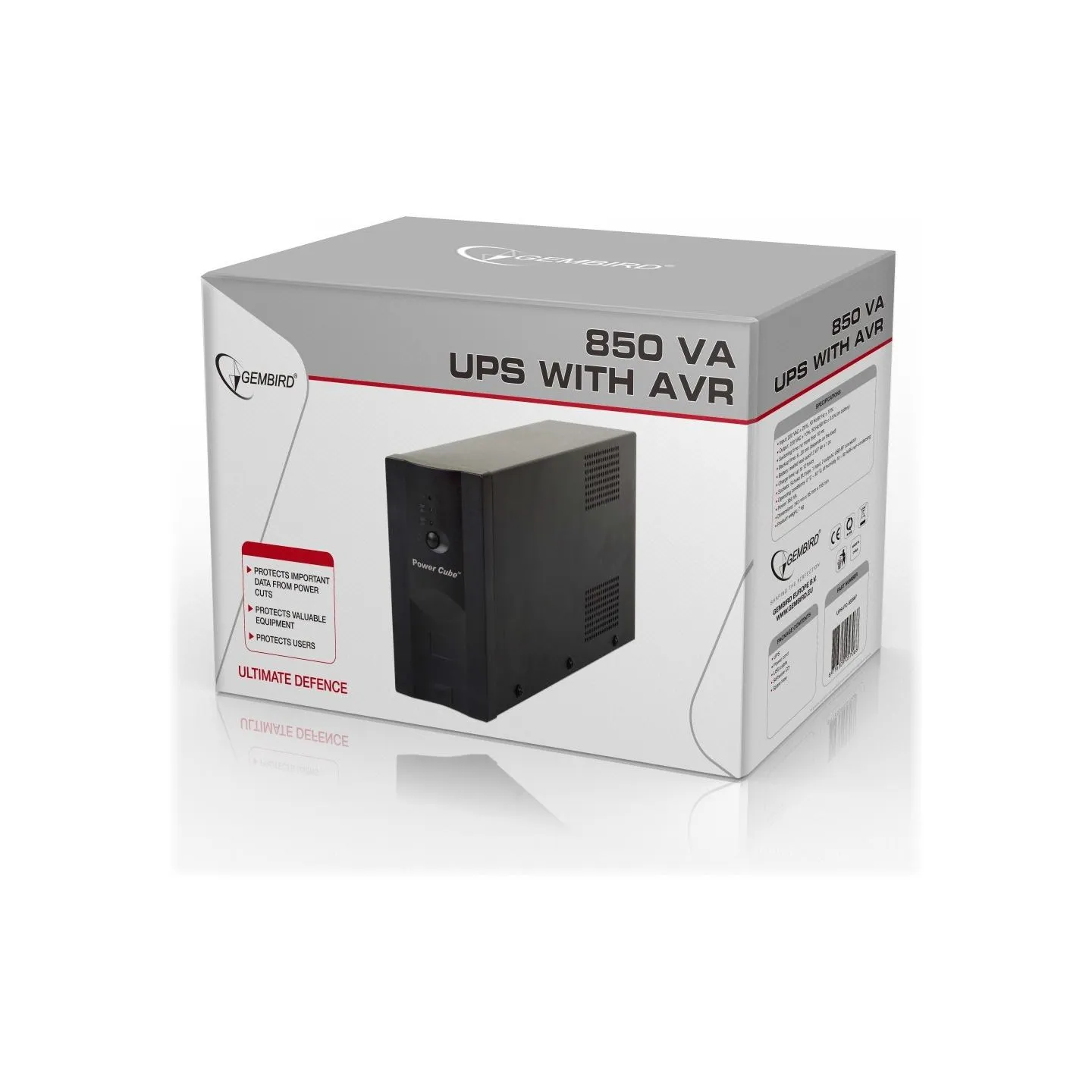 Energenie | UPS UPS-PC-850AP | 800 VA | 220 V | 220 V