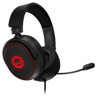 Lorgar Kaya 460, USB Gaming headset with microphone, CM108B, RGB backlight, Plug&Play, USB-A connection cable 2m, fabric ear pad