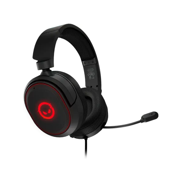 Lorgar Kaya 460, USB Gaming headset with microphone, CM108B, RGB backlight, Plug&Play, USB-A connection cable 2m, fabric ear pad