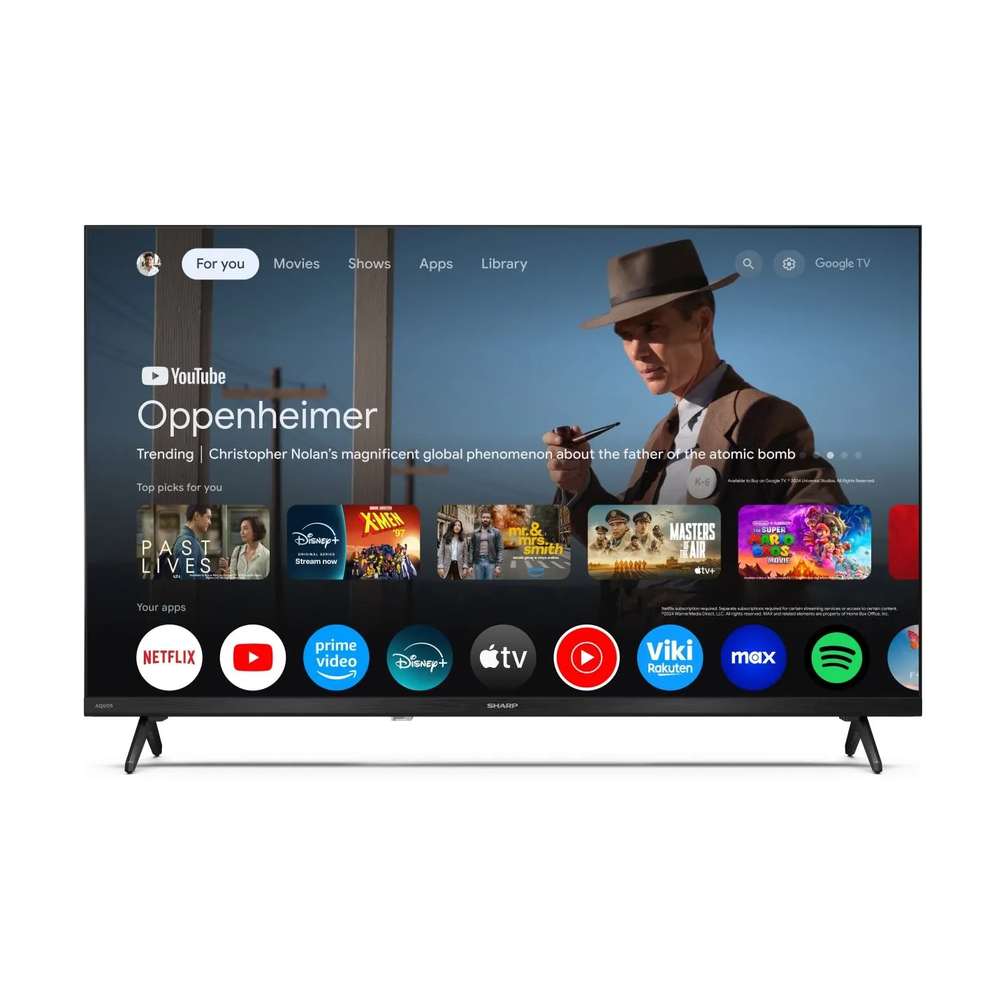 Sharp | 32HF2265E | 32 | Smart TV | Google TV