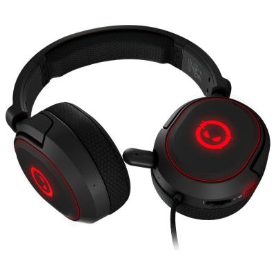 Lorgar Kaya 460, USB Gaming headset with microphone, CM108B, RGB backlight, Plug&Play, USB-A connection cable 2m, fabric ear pad