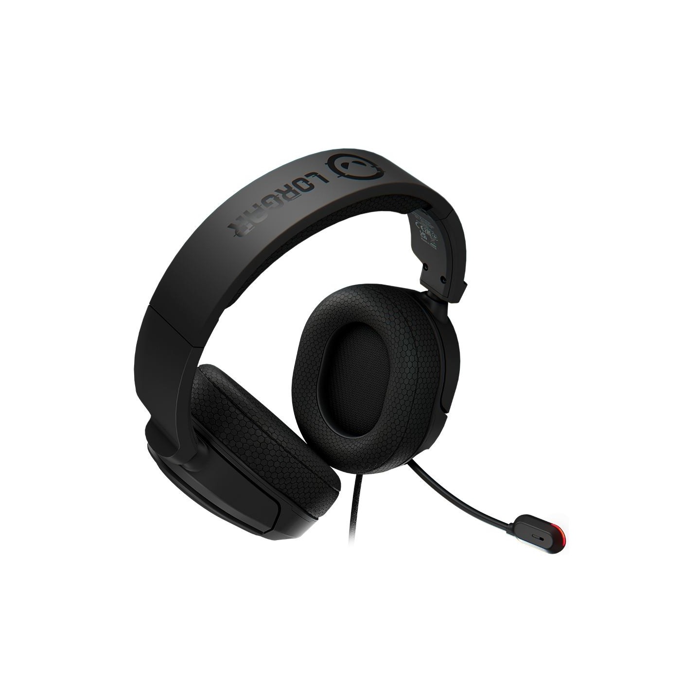 Lorgar Kaya 460, USB Gaming headset with microphone, CM108B, RGB backlight, Plug&Play, USB-A connection cable 2m, fabric ear pad