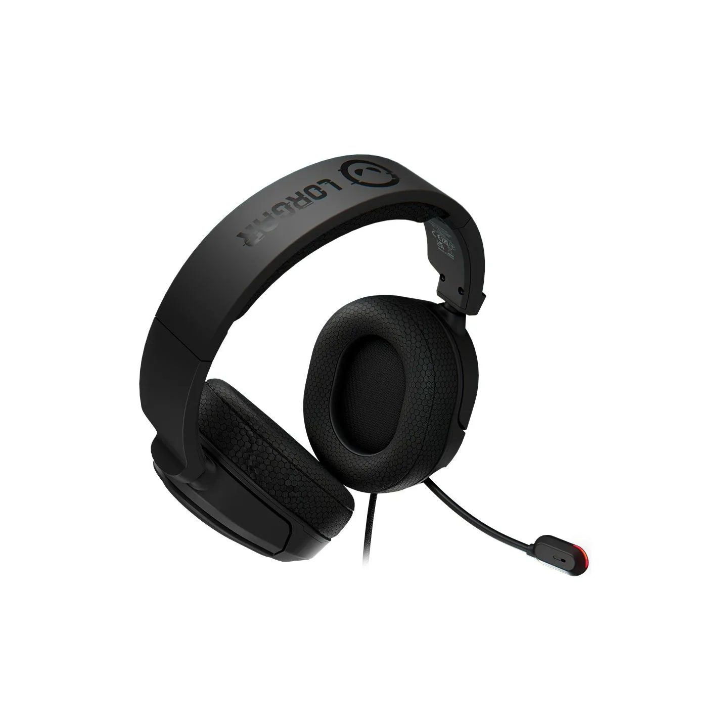 Lorgar Kaya 460, USB Gaming headset with microphone, CM108B, RGB backlight, Plug&Play, USB-A connection cable 2m, fabric ear pad