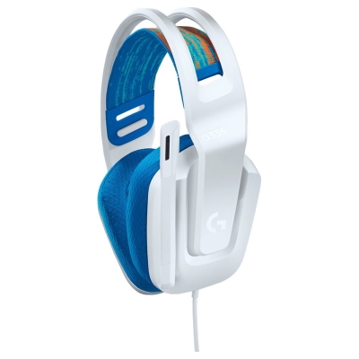 Logitech G335 Wired Gaming Headset - WHITE - 3.5 MM