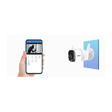 Tp-Link | Outdoor Security Wi-Fi Camera | TC65 | Bullet | 3 MP | 3.89 mm/F2.2 | H.264 | Micro SD, Max. 128GB