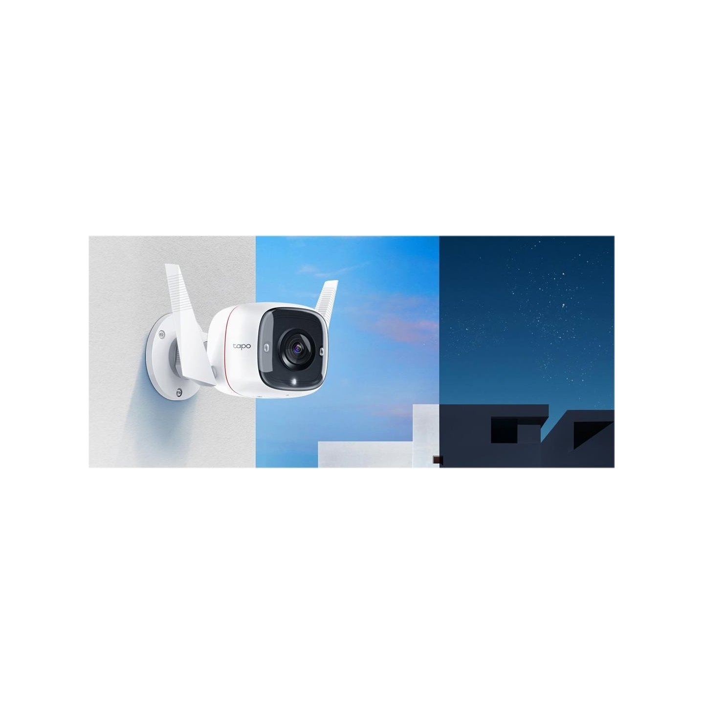 Tp-Link | Outdoor Security Wi-Fi Camera | TC65 | Bullet | 3 MP | 3.89 mm/F2.2 | H.264 | Micro SD, Max. 128GB