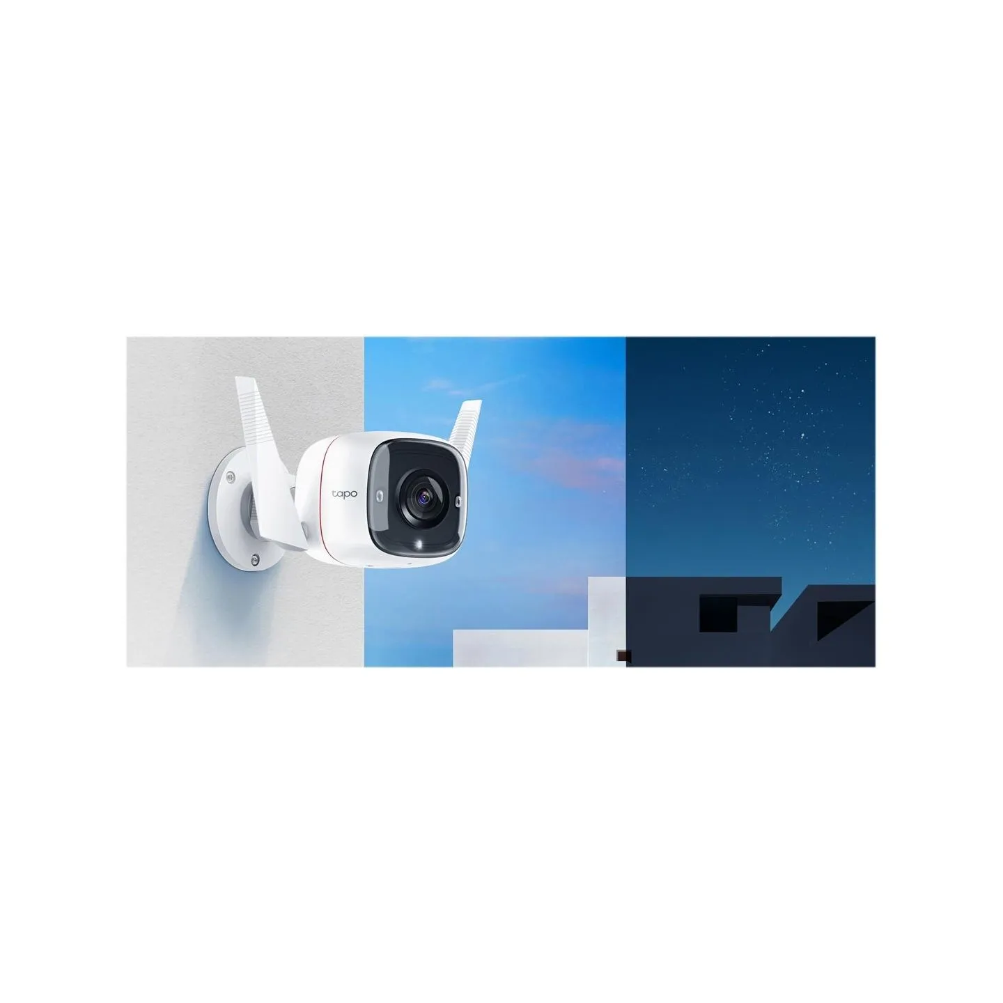 Tp-Link | Outdoor Security Wi-Fi Camera | TC65 | Bullet | 3 MP | 3.89 mm/F2.2 | H.264 | Micro SD, Max. 128GB