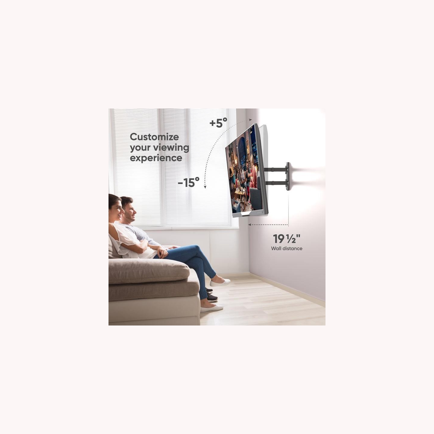 Onkron TV SET ACC WALL MOUNT /32-65"/BLACK M4R-B ONKRON