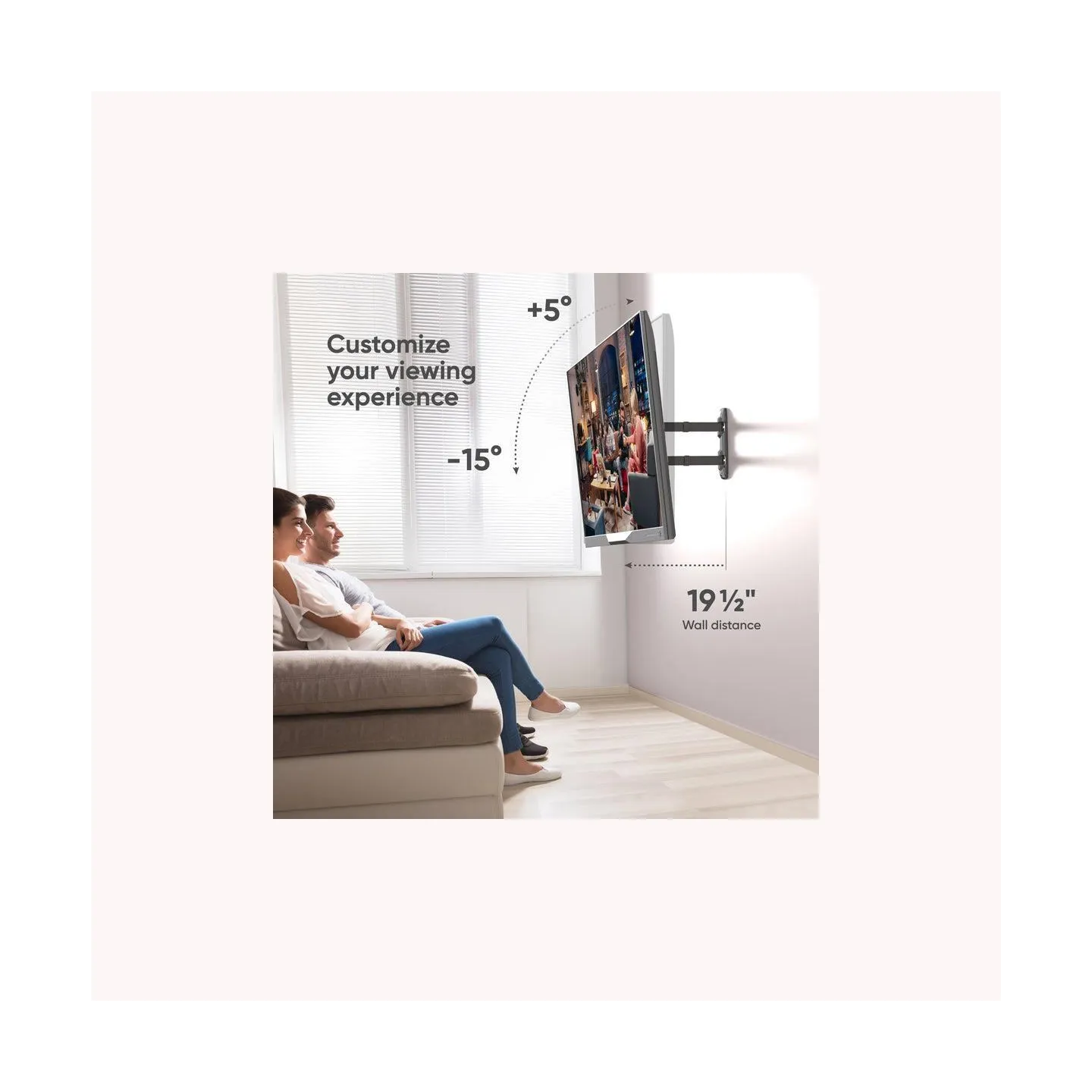 Onkron TV SET ACC WALL MOUNT /32-65"/BLACK M4R-B ONKRON