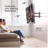 Onkron TV SET ACC WALL MOUNT /32-65"/BLACK M4R-B ONKRON