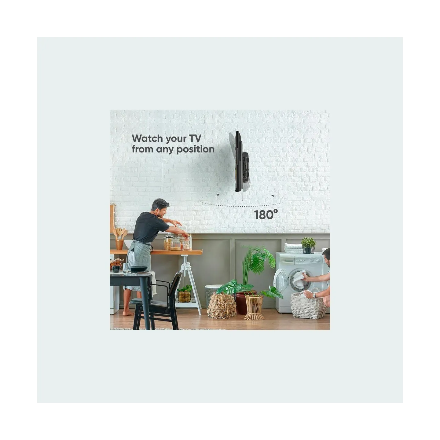Onkron TV SET ACC WALL MOUNT /32-65"/BLACK M4R-B ONKRON