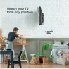 Onkron TV SET ACC WALL MOUNT /32-65"/BLACK M4R-B ONKRON
