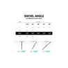 Onkron TV SET ACC WALL MOUNT /32-65"/BLACK M4R-B ONKRON