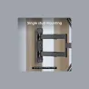 Onkron TV SET ACC WALL MOUNT /32-65"/BLACK M4R-B ONKRON