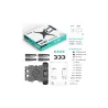 Onkron TV SET ACC WALL MOUNT /32-65"/BLACK M4R-B ONKRON