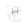 Gembird TV SET ACC TABLETOP STAND/32" - 65" TVS-D65S-01 GEMBIRD