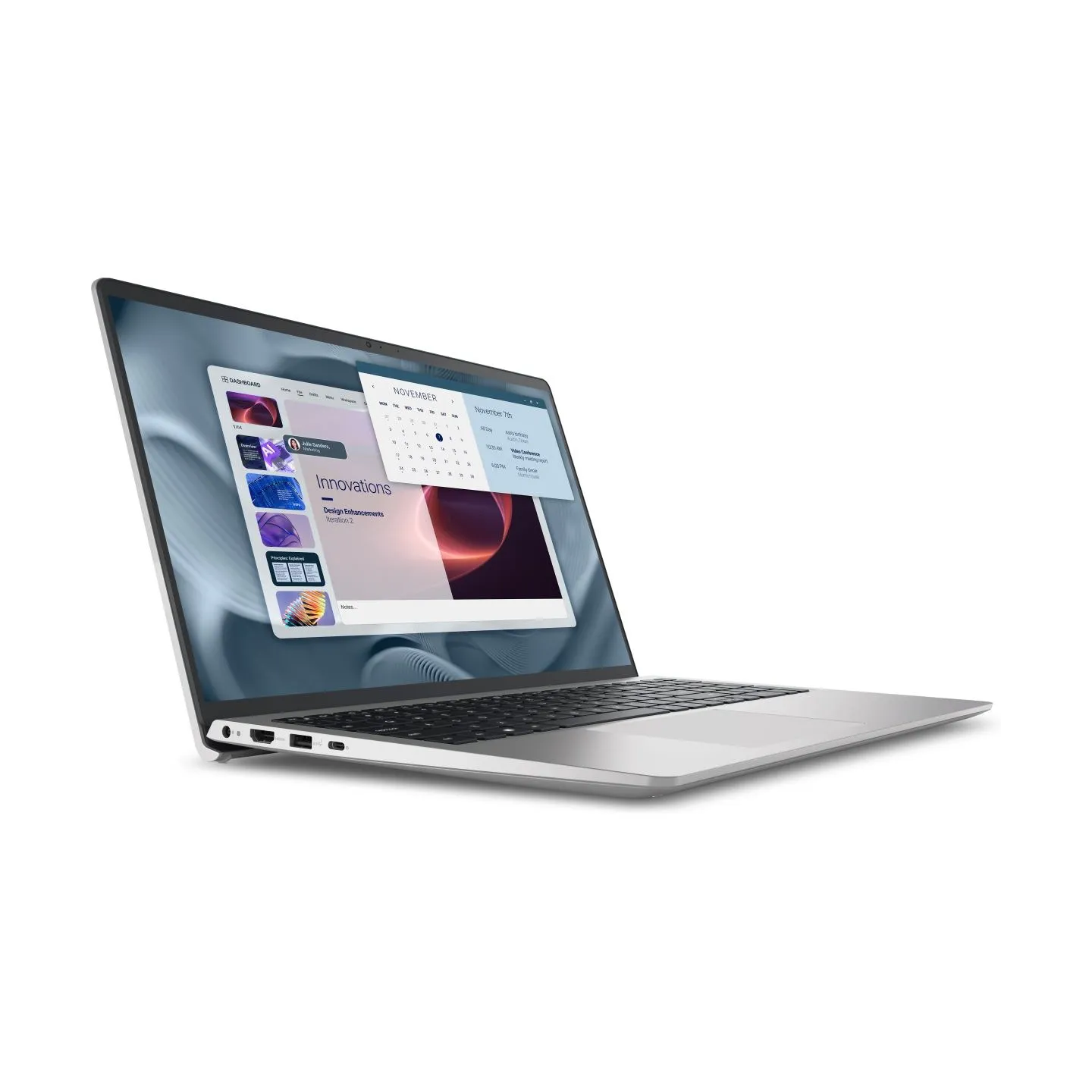 Dell Pro 15 Essential PV15250/ i5-1334U/16GB/1TB SSD/15.6" FHD/FgrPr/WLAN + BT/ US Kb/W11 Pro/Platinum Silver (Aluminum)/ 3yrs P