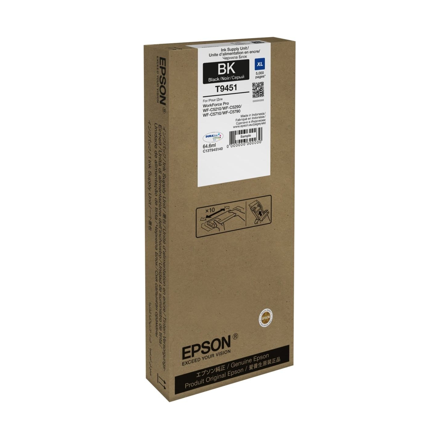 Epson C13T945140 | Ink Cartridge XL | Black