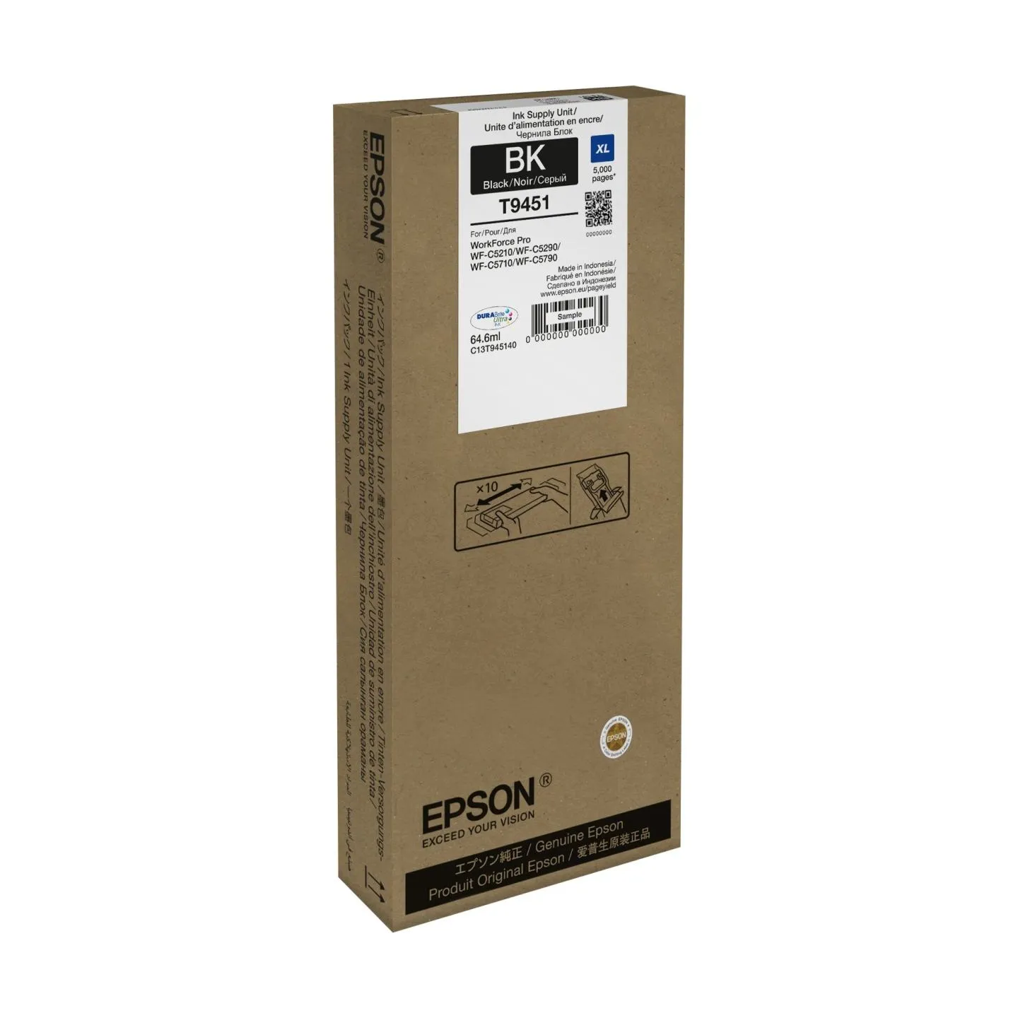 Epson C13T945140 | Ink Cartridge XL | Black