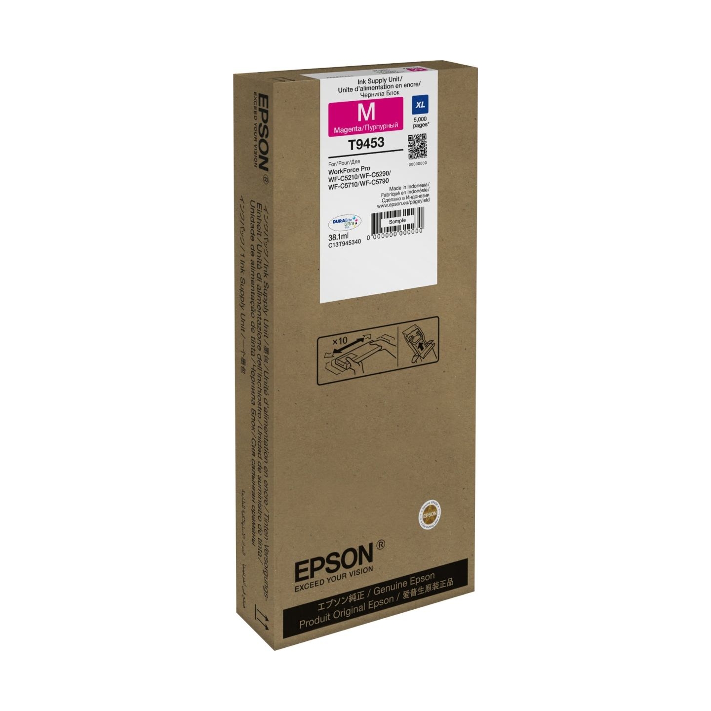 Epson C13T945340 | Ink Cartridge XL | Magenta