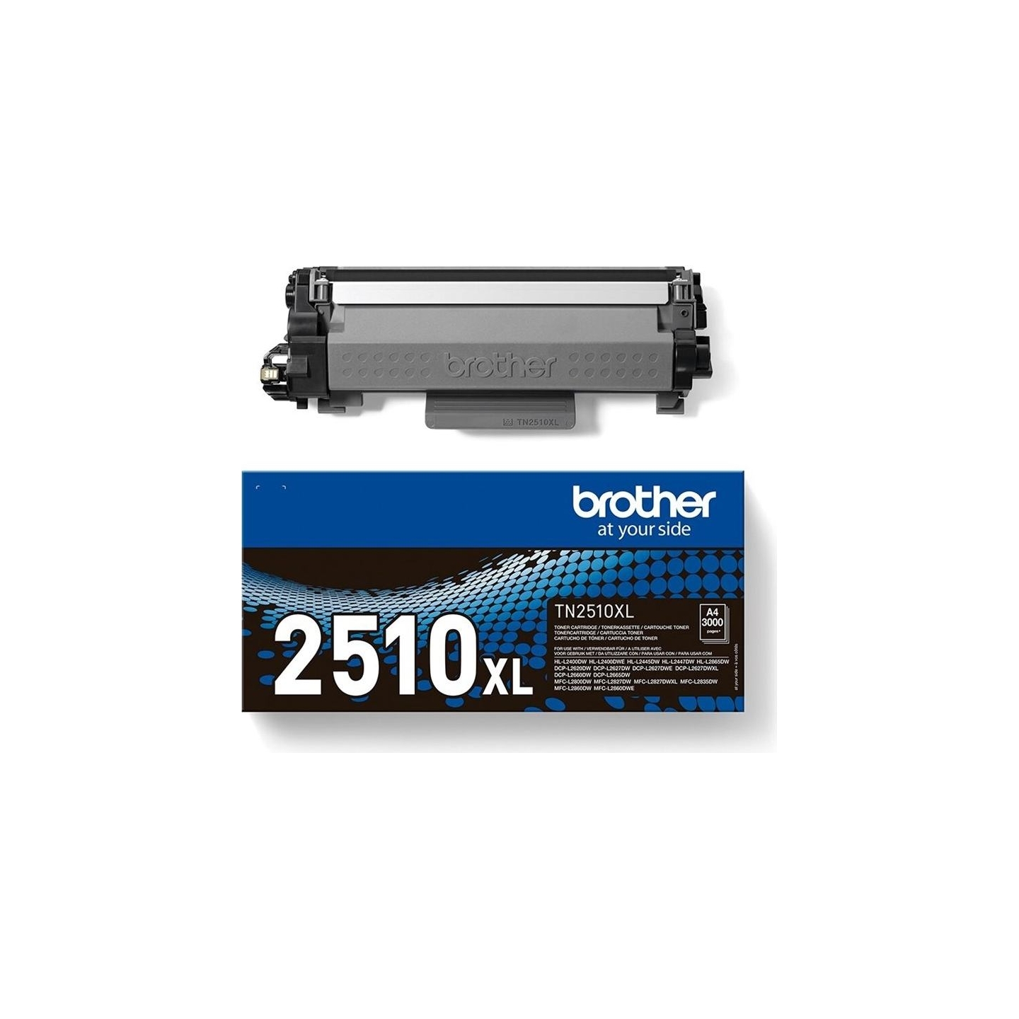Brother TN2510XL TONER HIGH BLACK 3000P