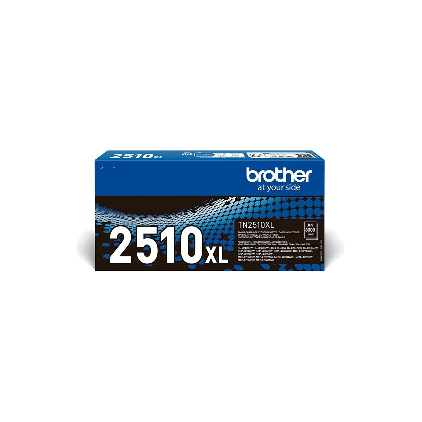 Brother TN2510XL TONER HIGH BLACK 3000P