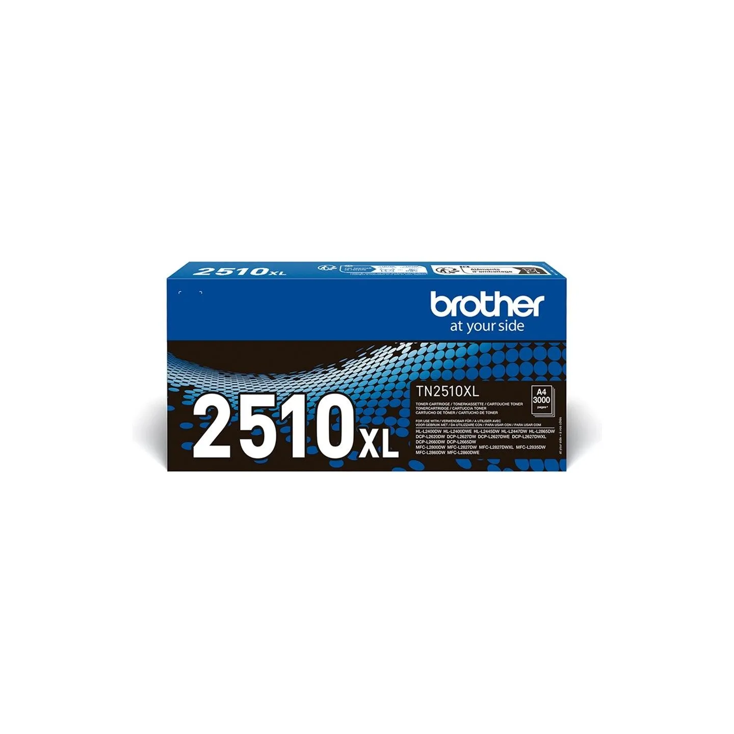 Brother TN2510XL TONER HIGH BLACK 3000P
