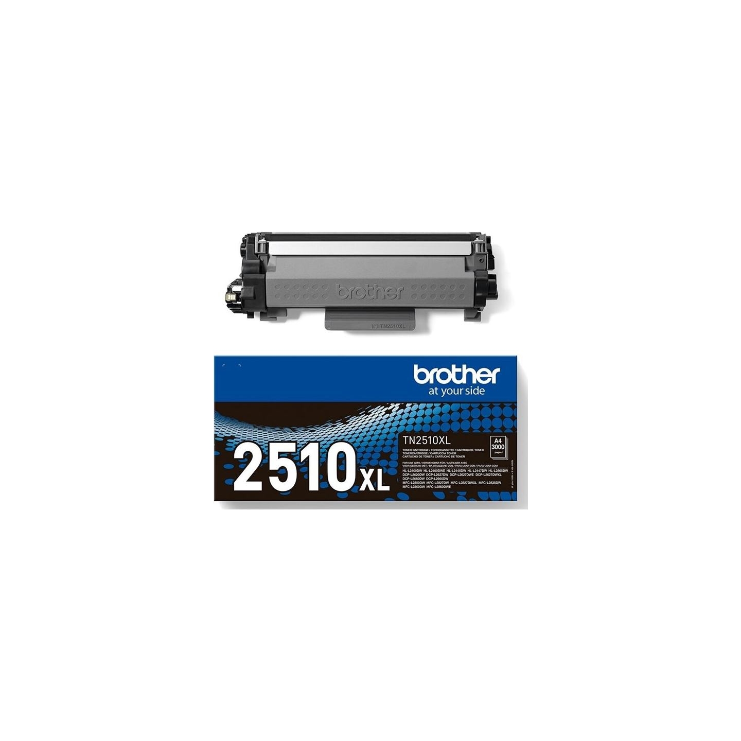 Brother TN2510XL TONER HIGH BLACK 3000P
