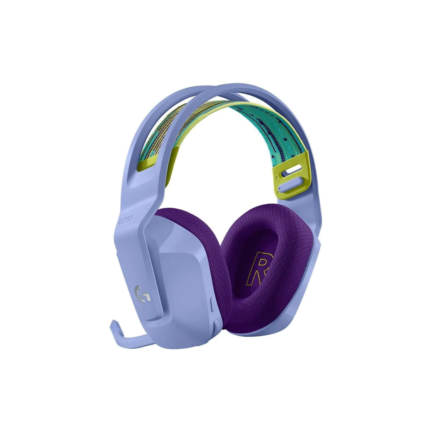 Logitech G733 LIGHTSPEED Wireless RGB Gaming Headset - LILAC