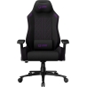 Lorgar CHA41, Ergonomic Gaming Chair Advanced, premium anti-stain fabric, Black/purple