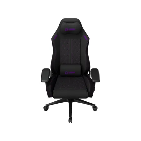 Lorgar CHA41, Ergonomic Gaming Chair Advanced, premium anti-stain fabric, Black/purple