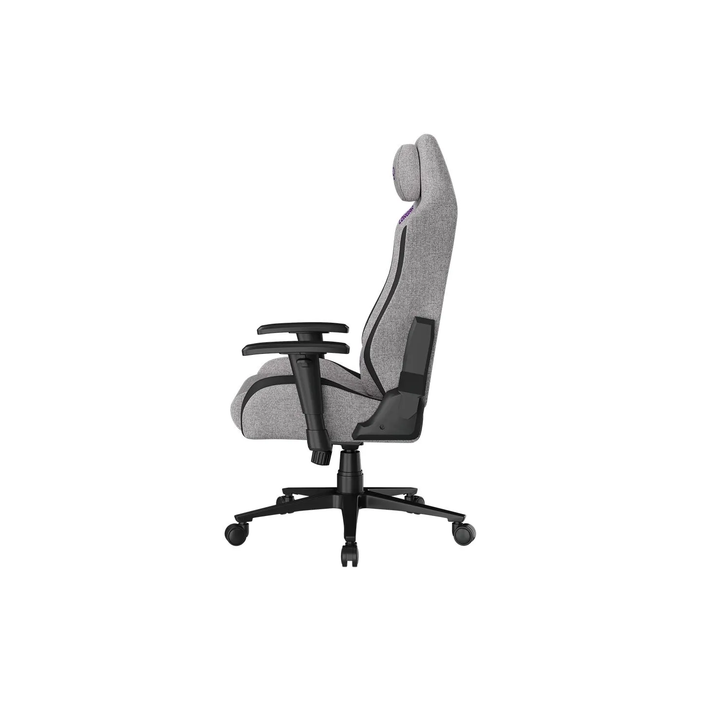 Lorgar CHA41, Ergonomic Gaming Chair Advanced, premium anti-stain fabric, Grey